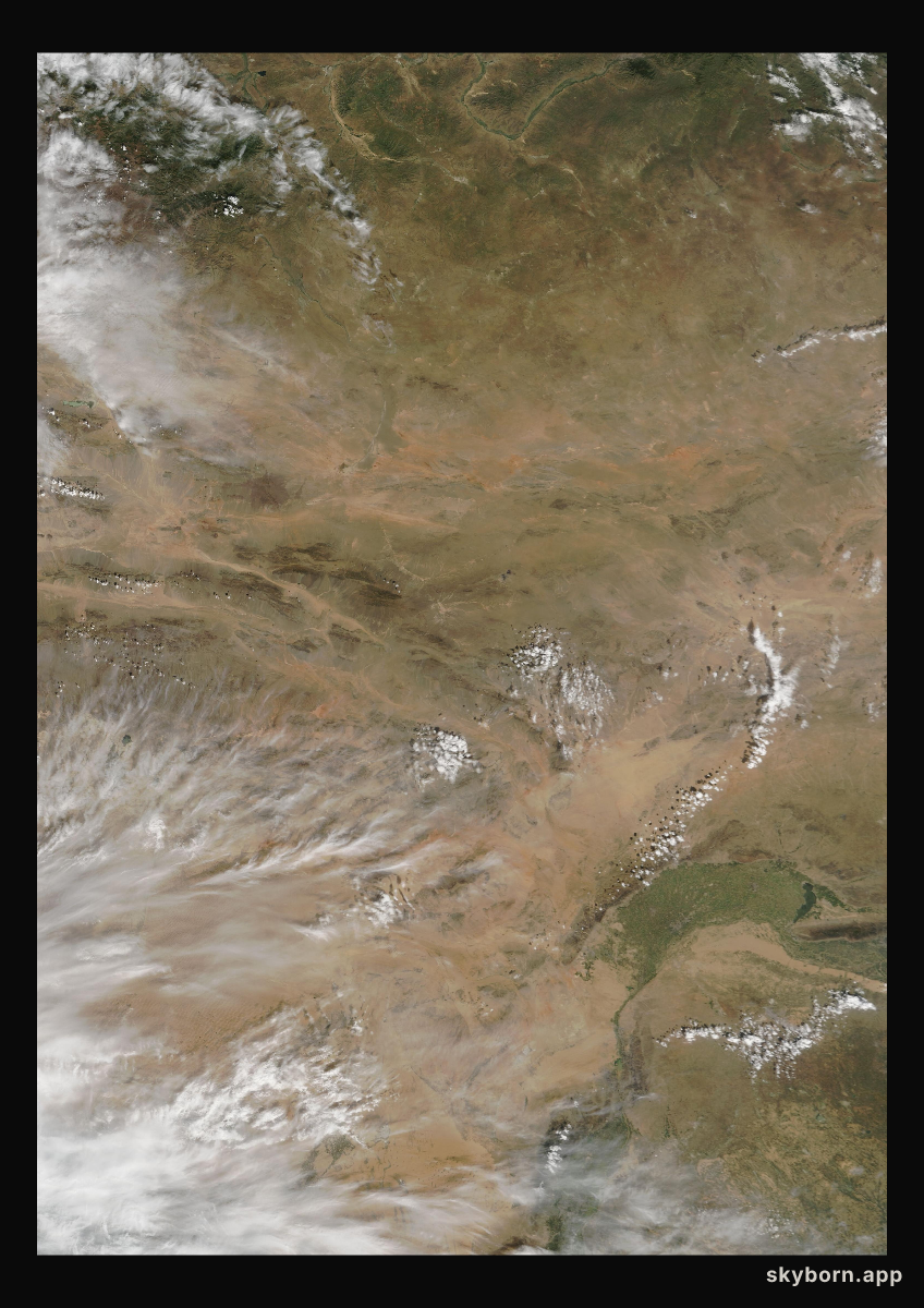 The Earth on 8 September 2017 · Gobi Desert