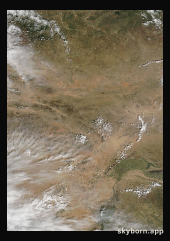 The Earth on 8 September 2017 · Gobi Desert