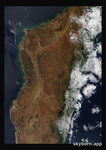 The Earth on 12 September 2017 · Madagascar