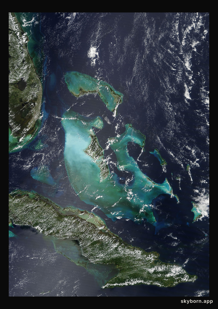 The Earth on 15 September 2017 · Bahamas