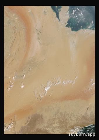 The Earth on 17 September 2017 · Empty Quarter, Arabia
