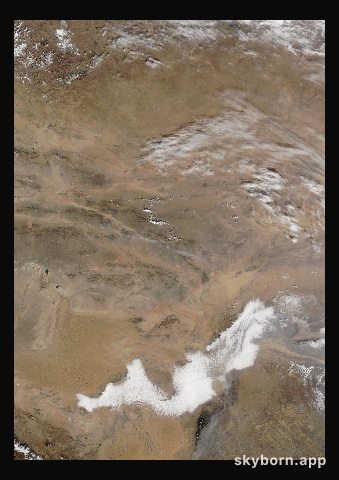 The Earth on 19 October 2017 · Gobi Desert