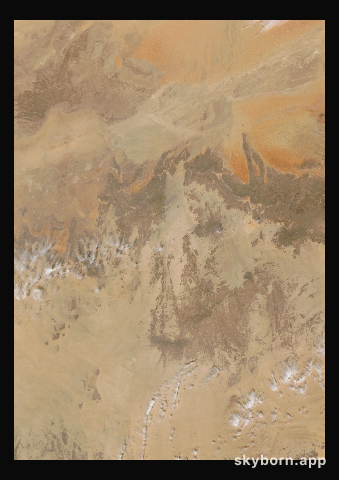 The Earth on 20 October 2017 · Sahara, Algeria