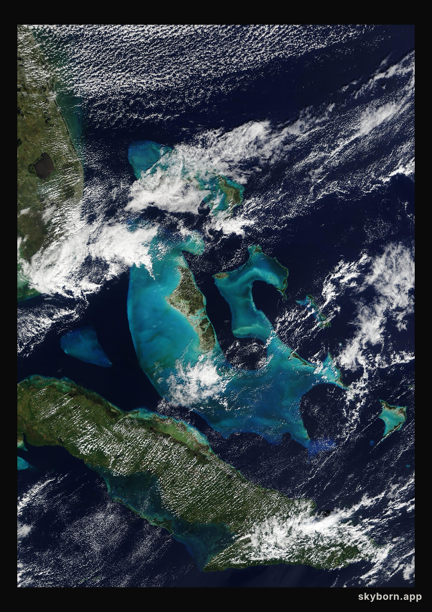 The Earth on 20 November 2017 · Bahamas