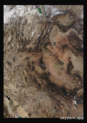 The Earth on 19 December 2017 · Colorado Plateau