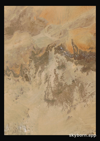 The Earth on 23 December 2017 · Sahara, Algeria