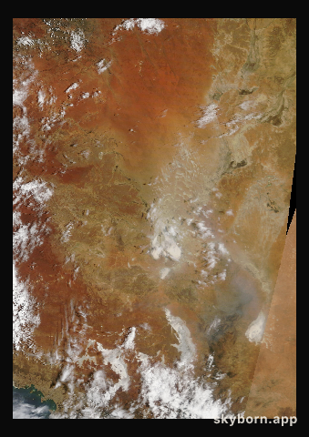 The Earth on 27 December 2017 · Lake Eyre, Australia