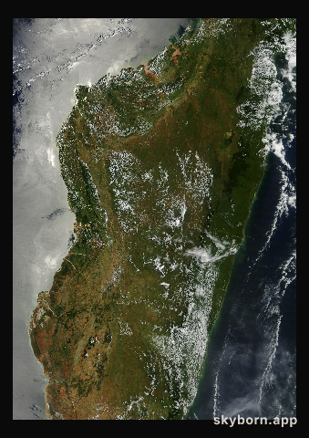 The Earth on 3 February 2018 · Madagascar