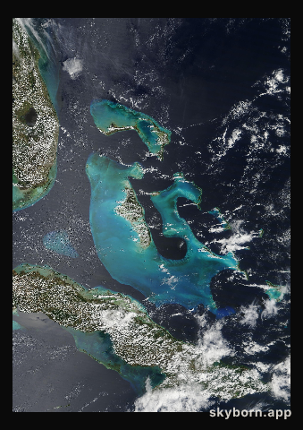 The Earth on 2 April 2018 · Bahamas