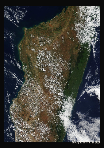 The Earth on 14 May 2018 · Madagascar