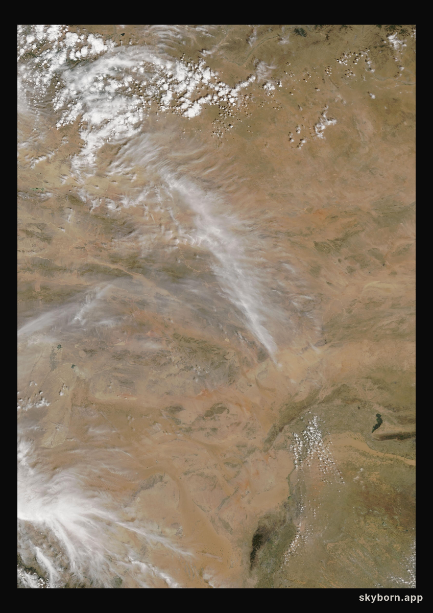 The Earth on 31 May 2018 · Gobi Desert
