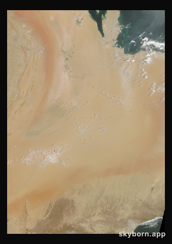 The Earth on 7 June 2018 · Empty Quarter, Arabia