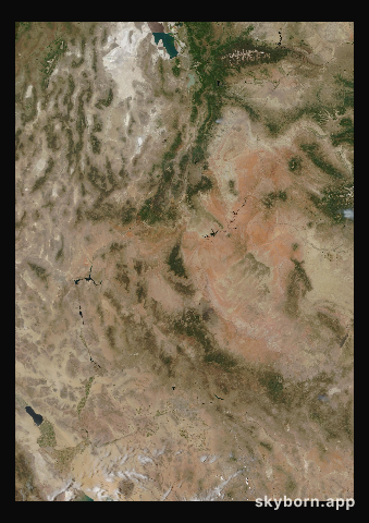 The Earth on 12 June 2018 · Colorado Plateau