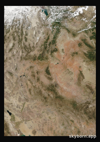 The Earth on 19 June 2018 · Colorado Plateau