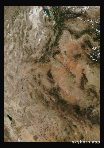 The Earth on 22 June 2018 · Colorado Plateau