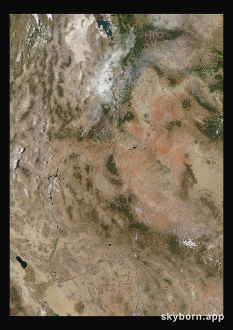 The Earth on 28 June 2018 · Colorado Plateau