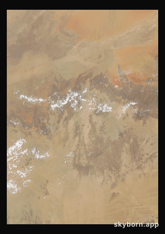The Earth on 10 July 2018 · Sahara, Algeria