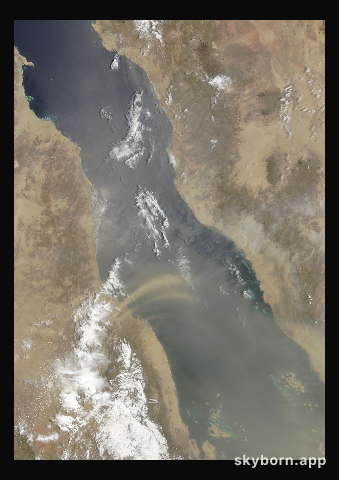 The Earth on 12 July 2018 · Red Sea