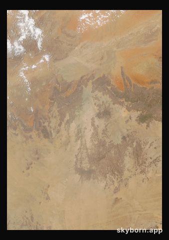 The Earth on 17 July 2018 · Sahara, Algeria
