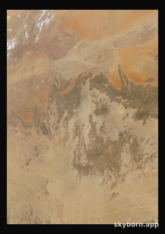 The Earth on 22 July 2018 · Sahara, Algeria