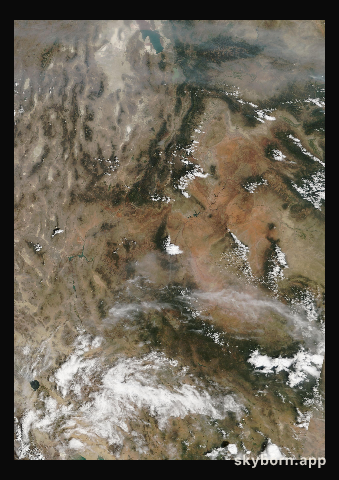 The Earth on 29 July 2018 · Colorado Plateau