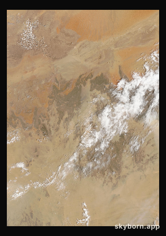 The Earth on 7 August 2018 · Sahara, Algeria