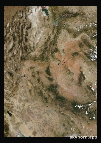 The Earth on 18 September 2018 · Colorado Plateau