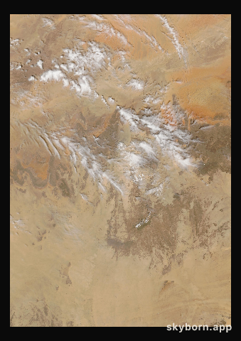 The Earth on 19 September 2018 · Sahara, Algeria