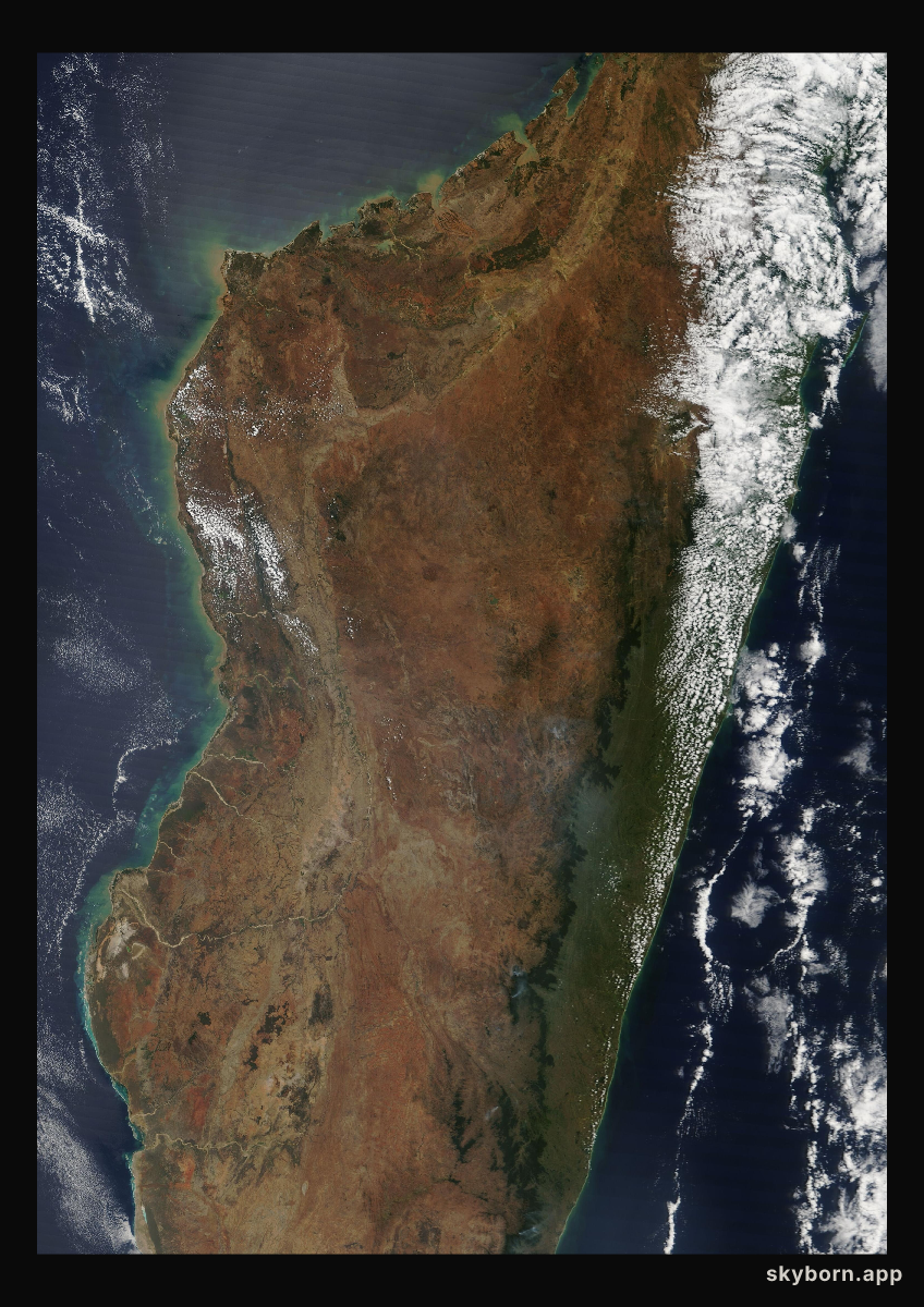 The Earth on 24 September 2018 · Madagascar