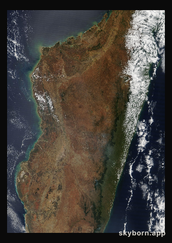 The Earth on 24 September 2018 · Madagascar