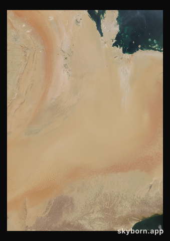 The Earth on 29 September 2018 · Empty Quarter, Arabia