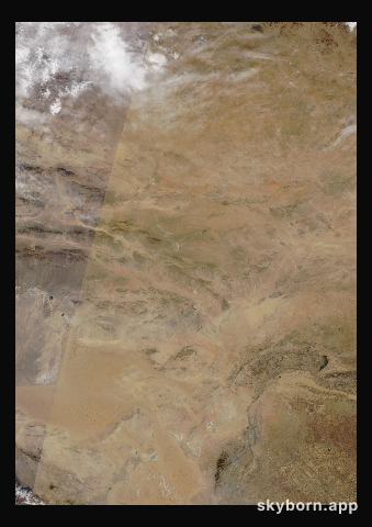 The Earth on 23 October 2018 · Gobi Desert