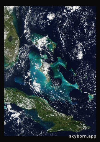 The Earth on 2 November 2018 · Bahamas