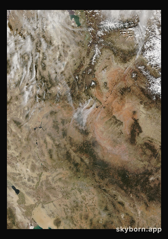 The Earth on 3 November 2018 · Colorado Plateau