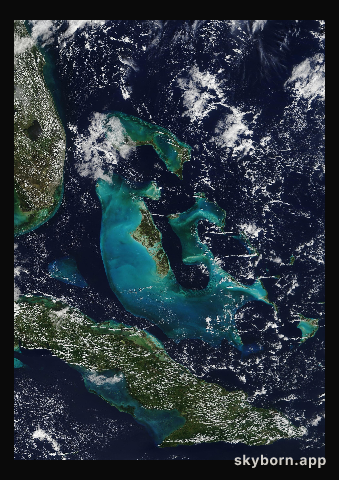 The Earth on 5 November 2018 · Bahamas