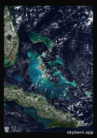 The Earth on 7 November 2018 · Bahamas
