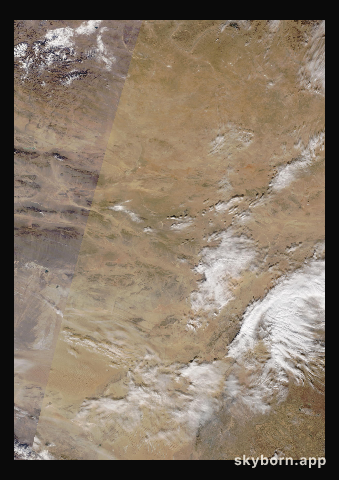 The Earth on 8 November 2018 · Gobi Desert