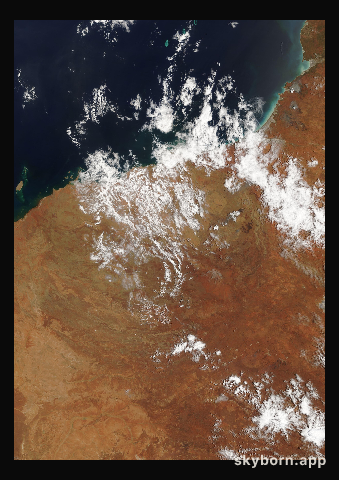 The Earth on 8 December 2018 · Pilbara, Western Australia