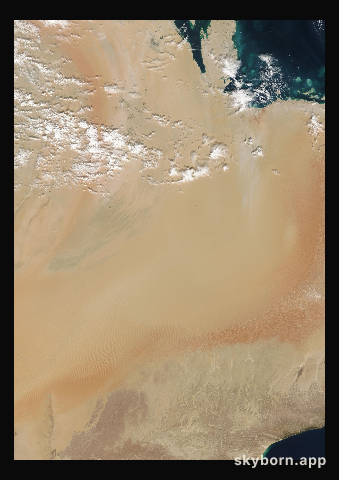 The Earth on 13 December 2018 · Empty Quarter, Arabia