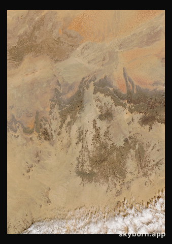 The Earth on 15 December 2018 · Sahara, Algeria