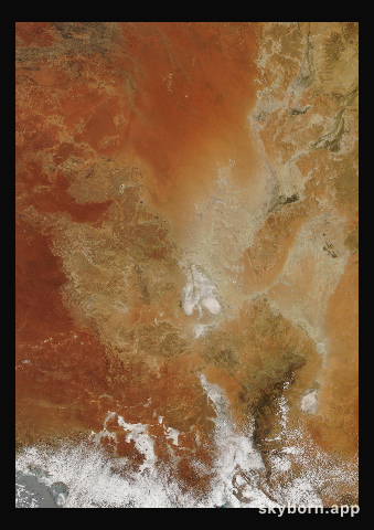 The Earth on 16 December 2018 · Lake Eyre, Australia