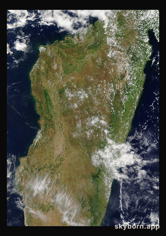 The Earth on 4 January 2019 · Madagascar