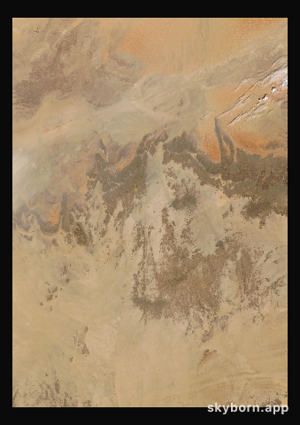 The Earth on 3 February 2019 · Sahara, Algeria