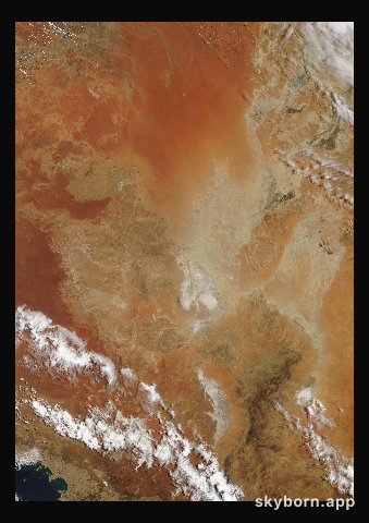 The Earth on 4 February 2019 · Lake Eyre, Australia