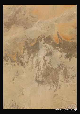 The Earth on 12 February 2019 · Sahara, Algeria