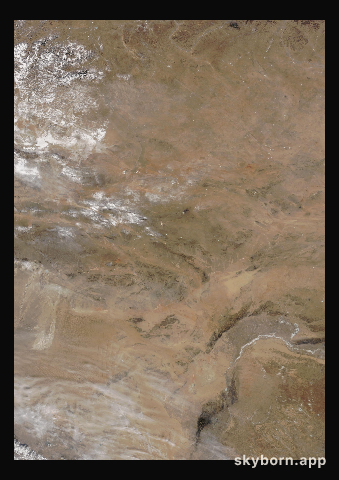The Earth on 6 March 2019 · Gobi Desert