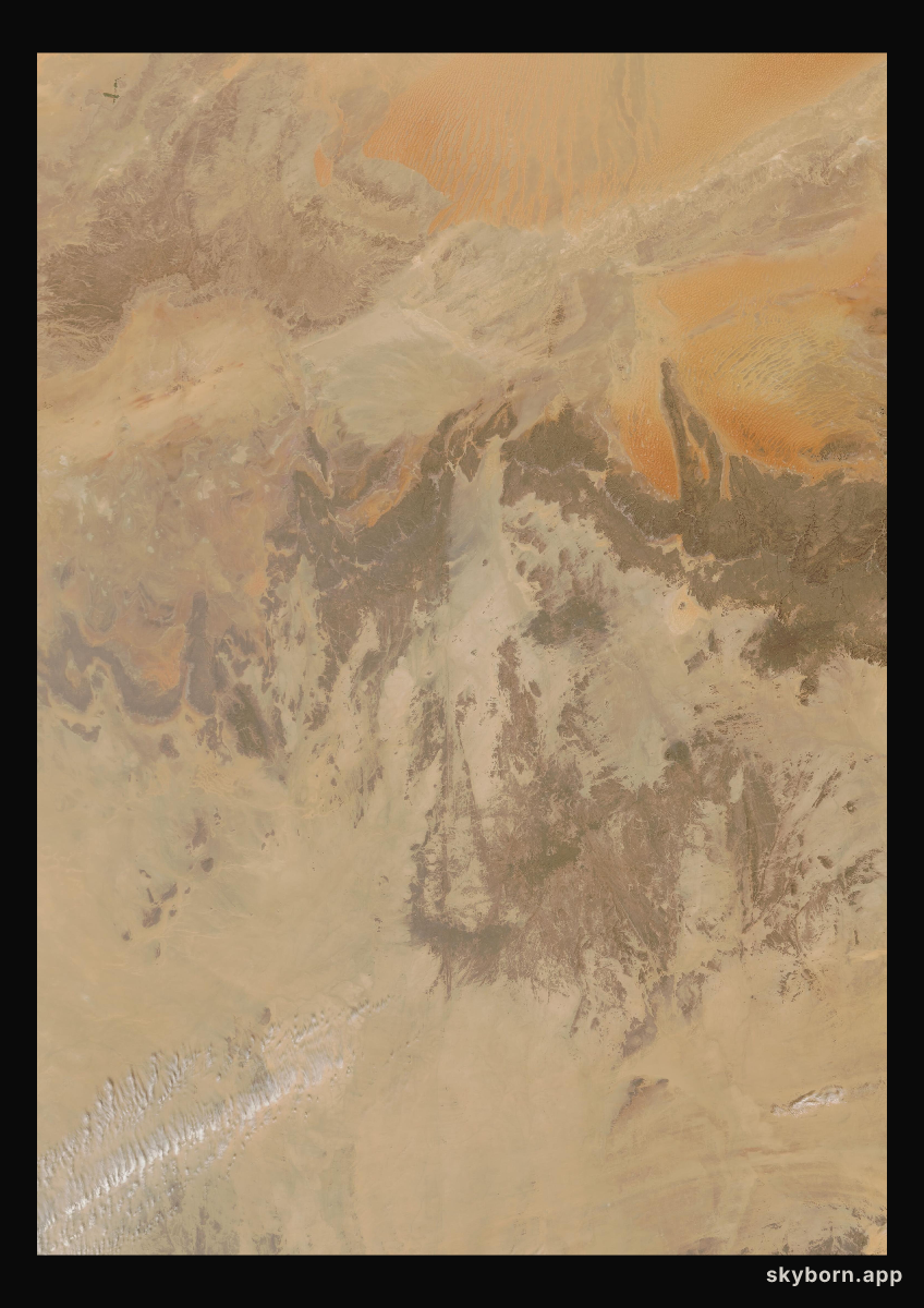 The Earth on 14 March 2019 · Sahara, Algeria