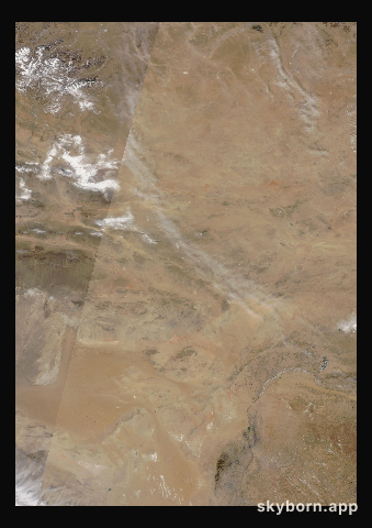 The Earth on 16 March 2019 · Gobi Desert