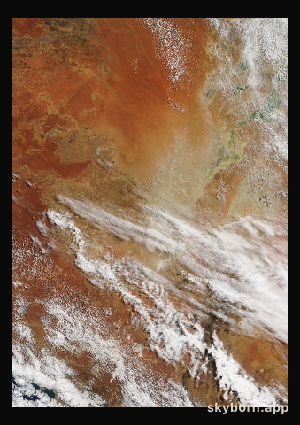 The Earth on 29 March 2019 · Lake Eyre, Australia