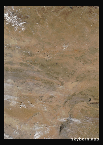 The Earth on 2 April 2019 · Gobi Desert